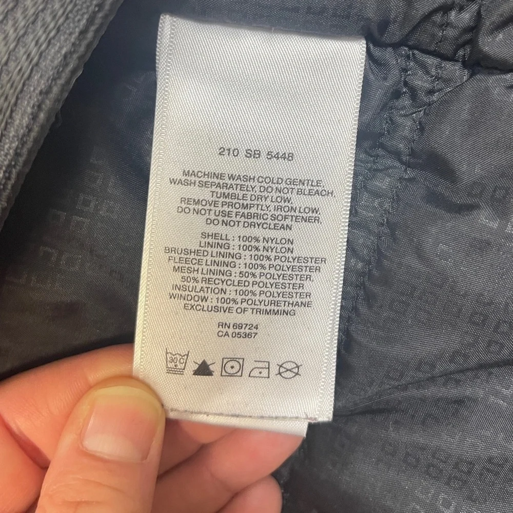 Columbia: Kids Blue / Gray Heavy Snow Coat, Size 10/12